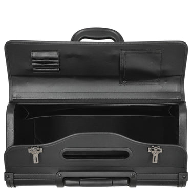 D&N Business - 2-Rollen Pilotenkoffer 48 cm PU (schwarz) - Ansicht 6