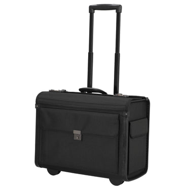D&N Business & Travel - Pilotenkoffer 48 cm (schwarz) - Markenkoffer