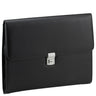 D&N Easy Business Konferenzmappe feingenarbtes PU mit Organizer 36 cm (schwarz) - Markenkoffer
