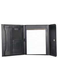 D&N Easy Business - Schreibmappe 28 cm PU (schwarz) - Ansicht 4