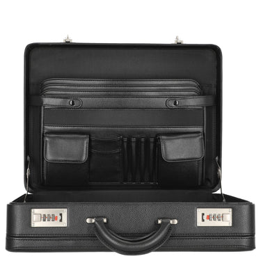 D&N Tradition Business - Aktenkoffer 46 cm PU (schwarz) - Ansicht 6