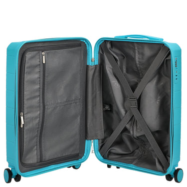 D&N Travel Line 2900 - 4 - Rollen - Kabinentrolley S 55 cm (mint) - Markenkoffer