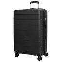 D&N Travel Line 2900 - 4 - Rollen - Trolley L 75 cm erw. (schwarz) - Markenkoffer