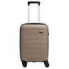 D&N Travel Line 4100 - Valise cabine à 4 roulettes S 54 cm (taupe)