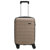 D&N Travel Line 4100 - 4-Rollen-Kabinentrolley S 54 cm (taupe)