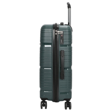 D&N Travel Line 4300 - 4-Rollen-Trolley M 66 cm (dunkelgrün) - Ansicht 3