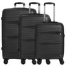 D&N Travel Line 4300 - Trolley - Set 3tlg. (black) - Markenkoffer
