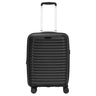 D&N Travel Line 4500+ - 4 - Rollen - Kabinentrolley S 55 cm erw. (schwarz) - Markenkoffer
