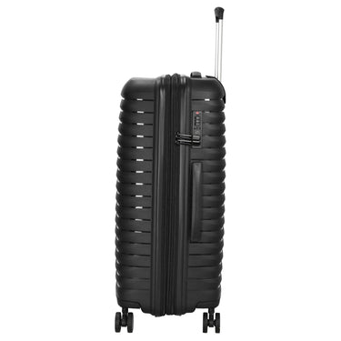 D&N Travel Line 4500+ - 4 - Rollen - Trolley M 65 cm erw. (black) - Markenkoffer