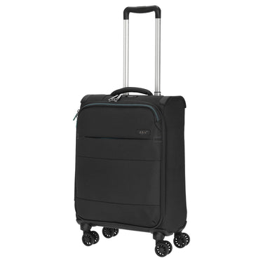 D&N Travel Line 9004 - 4 - Rollen - Kabinentrolley S 55 cm (schwarz) - Markenkoffer