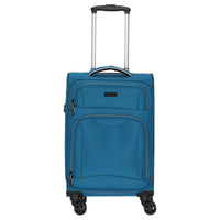 D&N Travel Line 9204 - 4 - Rollen - Kabinentrolley S 55 cm (blau) - Markenkoffer