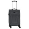 D&N Travel Line 9204 - 4-Rollen-Kabinentrolley S 55 cm (grau)