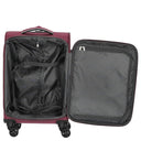 D&N Travel Line 9204 - 4 - Rollen - Kabinentrolley S 55 cm (purple) - Markenkoffer