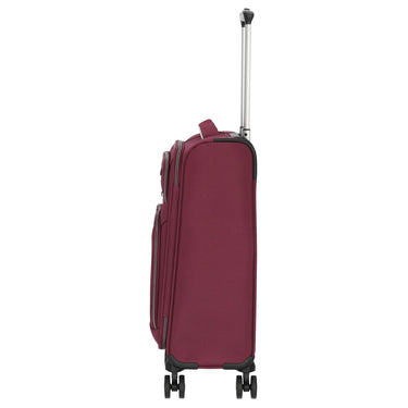 D&N Travel Line 9204 - 4 - Rollen - Kabinentrolley S 55 cm (purple) - Markenkoffer