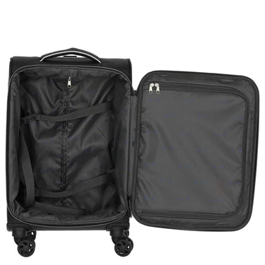 D&N Travel Line 9204 - 4-Rollen-Kabinentrolley S 55 cm (schwarz) - Ansicht 6