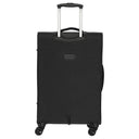 D&N Travel Line 9204 - 4 - Rollen - Trolley M 66 cm erw. (schwarz) - Markenkoffer