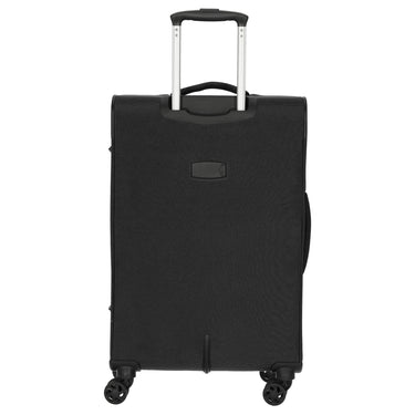 D&N Travel Line 9204 - 4 - Rollen - Trolley M 66 cm erw. (schwarz) - Markenkoffer
