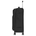 D&N Travel Line 9204 - 4 - Rollen - Trolley M 66 cm erw. (schwarz) - Markenkoffer