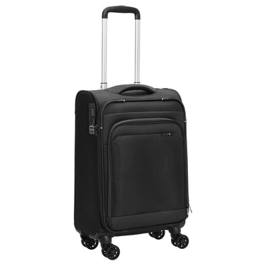 D&N Travel Line 9504 - 4 - Rollen - Kabinentrolley S 55 cm (black) - Markenkoffer