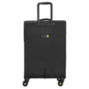 D&N Travel Line 9704 - 4 - Rollen - Trolley M 68 cm erw. (black) - Markenkoffer