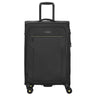 D&N Travel Line 9704 - 4 - Rollen - Trolley M 68 cm erw. (black) - Markenkoffer