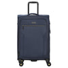 D&N Travel Line 9704 - Valise trolley 4 roues M 68 cm extensible (dark blue)