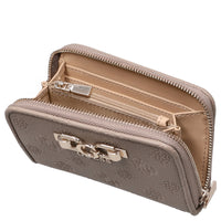 Guess Anise SLG Medium Zip - Portefeuille 4 cartes 14 cm (logo pierre)