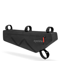 Cyclite Sacoche de cadre / 02 - Sacoche de cadre (bikepacking) 38 cm (noir)