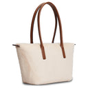 Tommy Hilfiger Popette East West Tote Faux Fur - Shopper 40 cm (beige)