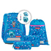 Step by Step Space - School Backpack Set 5 pcs. (Dolphin Finja)