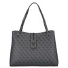 Guess Yvonne Logo Tote - Cabas L 45 cm (coal logo)