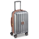 Delsey Paris Carrousel 2 - 4-Rollen-Kabinentrolley S 55 cm erw. (silber) - Ansicht 2