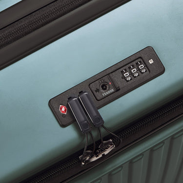 Delsey Paris Securitime Zip - 4-Rollen-Trolley M 66 cm erw. (tiefgrün) - Ansicht 5
