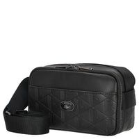 Lacoste Monogramme - Sac bandoulière 24 cm (noir)