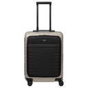 TITAN OVERSEAS - 4-Rollen-Kabinentrolley S 55/23cm mit Vortasche (moonstone grey, 55 cm (Vortasche))