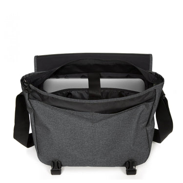 Eastpak Delegate + - Schultertasche 17" 38.5 cm (black denim) - Markenkoffer