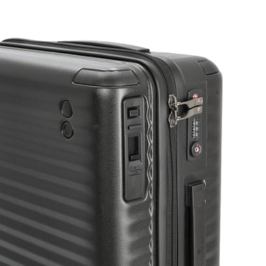 Echolac Celestra BLX - 4 Rollen - Trolley L 75 cm erw. (schwarz) - Markenkoffer