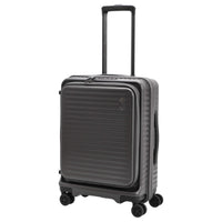 Echolac Celestra FA - 4-Rollen-Kabinentrolley 14" S 55 cm erw. USB (dark grey) - Ansicht 2