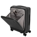 Echolac Celestra FA - 4-Rollen-Kabinentrolley 14" S 55 cm erw. USB (dark grey) - Ansicht 7