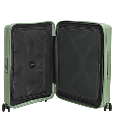 Echolac Forza - 4 Rollen - Kabinentrolley 55 cm erw. (verde) - Markenkoffer