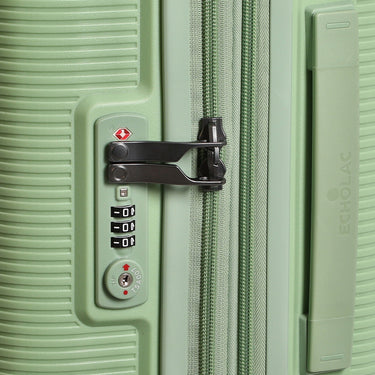 Echolac Forza - 4 Rollen - Kabinentrolley 55 cm erw. (verde) - Markenkoffer
