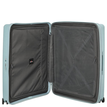 Echolac Forza - 4 Rollen - Trolley 65 cm erw. (blue) - Markenkoffer