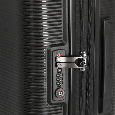 Echolac Forza - 4 Rollen - Trolley 65 cm erw. (nero) - Markenkoffer