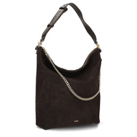 BOSS Women Yelena Hobo - Sac seau 34 cm (dark brown)