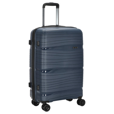 D&N Travel Line 4300 - 4-Rollen-Trolley M 66 cm (dunkelblau) - Ansicht 5