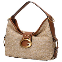 Guess Camden - Schultertasche 35 cm (natural/cognac) - Ansicht 2