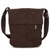 zwei Mademoiselle M45 - Schultertasche 22 cm (nubuk-espresso)