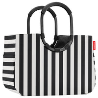 reisenthel shopping loopshopper L - Sac de shopping avec cadre 46 cm (cadre à pois brillants noir)