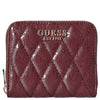 Guess Tamara SLG Small Zip - Portefeuille 3cc 11 cm (merlot)