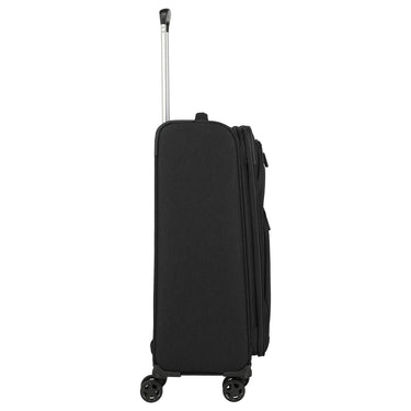 Travelite Kick Off - 4-Rollen-Trolley M 67 cm erw. (black)